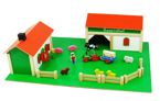 Drewniana Farma Dla Dzieci Ze Zwierzętami - Heros