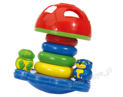 Simba Piramida Sorter Dla Dzieci Kolorowe Klocki