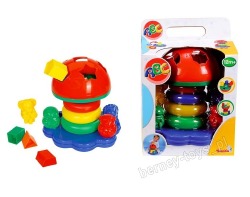 Simba Piramida Sorter Dla Dzieci Kolorowe Klocki