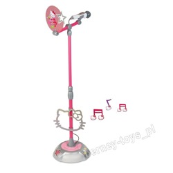 Mikrofon Dla Dzieci Hello Kitty ze Statywem SMOBY