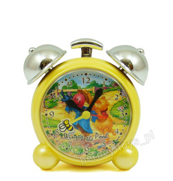 Budzik Dla Dzieci Kubuś Puchatek - Zegarek Disney
