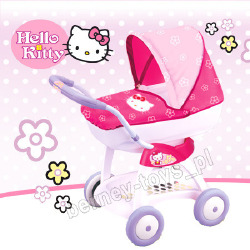 Wózek Dla Lalek Chuli Pop Smoby Hello Kitty