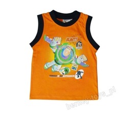 Koszulka Bez Rękawków Toy Story Disney Pomarańczowa