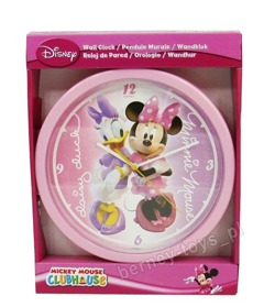 Zegar Do Pokoju Dziecięcego Myszka Minnie i Daisy