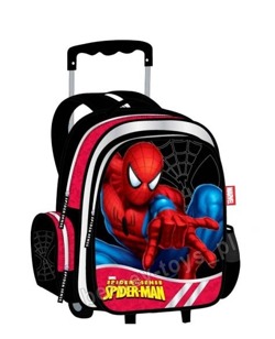 Plecak Szkolny na Kółkach Spiderman 46cm