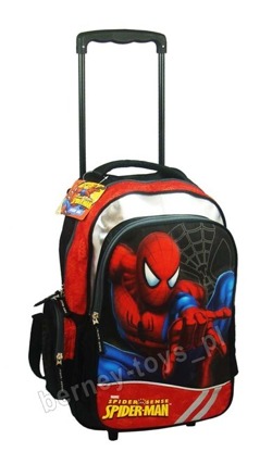 Plecak Szkolny na Kółkach Spiderman 46cm