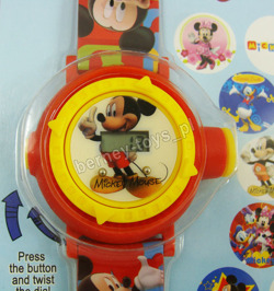 Zegarek z Projektorem Dla Dzieci Myszka Mickey