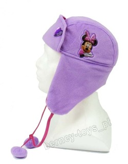 Czapka Uszatka Dla Dziewczynki Myszka Minnie