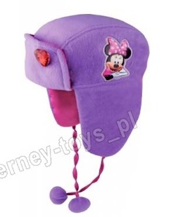 Czapka Uszatka Dla Dziewczynki Myszka Minnie