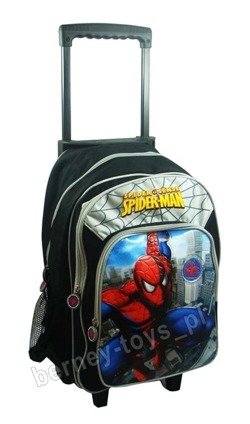 Plecak na Kółkach Dla Dzieci Spiderman 46cm