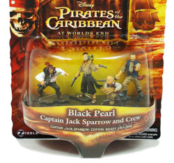 Piraci z Karaibów Figurki Jack Sparrow i Załoga