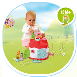 Domek Kształtów Smoby Cotoons Sorter Różowy