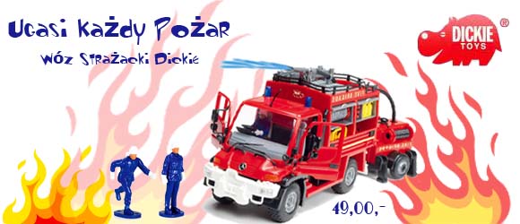 Straż pożarna dla dzieci Dickie.