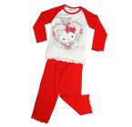 Piżamka Dla Dziewczynki Hello Kitty Czerwona