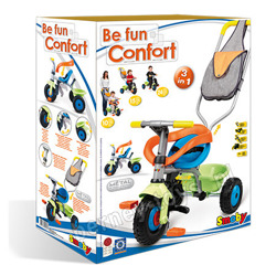Rowerek Trójkołowy Dla Dzieci Smoby Be Fun 3w1 444157