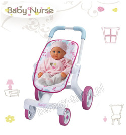 Wózek Dla Lalek Spacerówka Baby Nurse Smoby