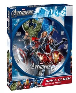 Zegar Ścienny Dla Dzieci Avengers