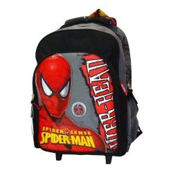 Plecak na Kółkach Spiderman 43cm + Czapeczka GRATIS