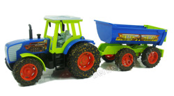 Traktor z Przyczepą i Dźwiękiem Dickie Farm Star