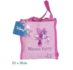 Torebeczka Różowa Minnie Fairy Disney 20x18cm