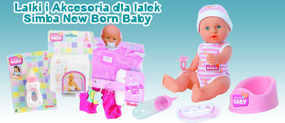 Lalki i akcesoria dla lalek Simba New Born Baby