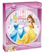 Zegar Ścienny Princess - Księżniczki Disney