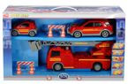 Zestaw Pojazdów Straż Pożarna Zabawki Dickie
